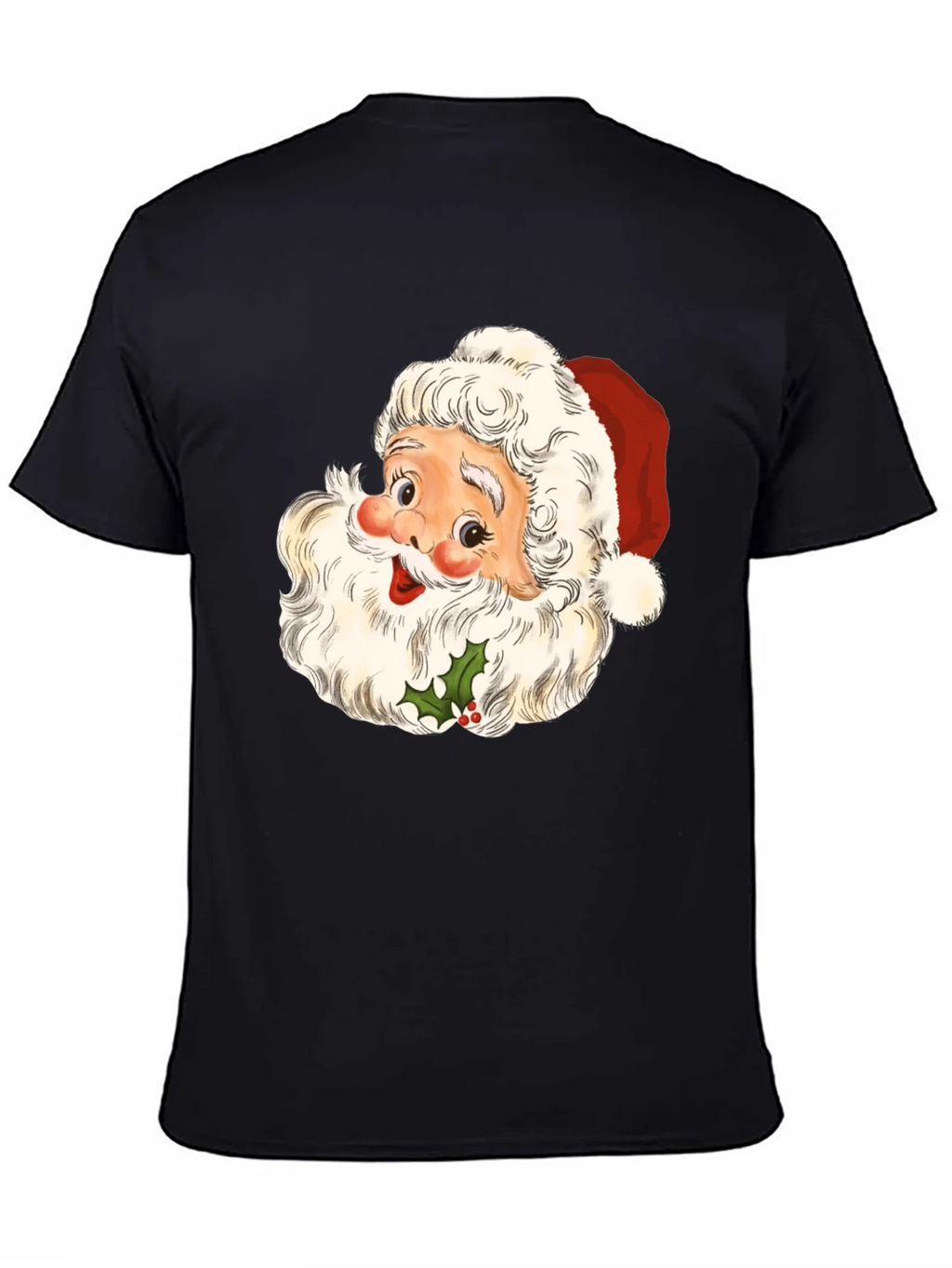 Santa Graphic Tee - Holiday Cheer T-Shirt product image 4