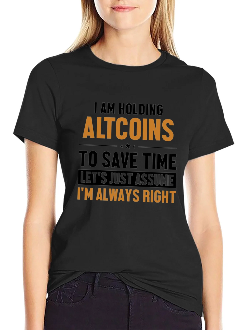 Altcoins Always Right Funny Crypto T-Shirt product image 2