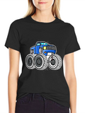 Monster Truck Graphic Tee - Black product image 1