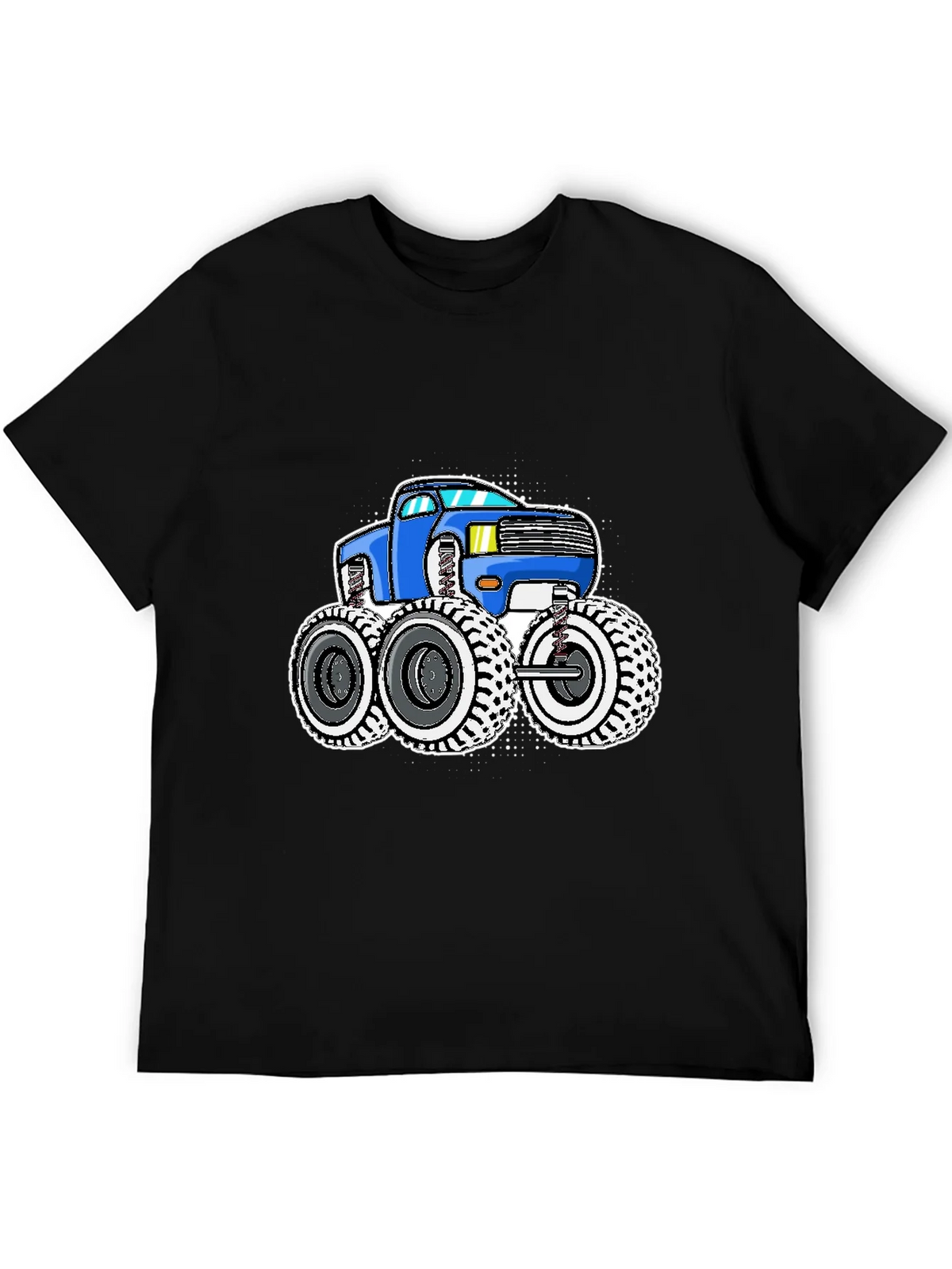 Monster Truck Graphic Tee - Black product image 4
