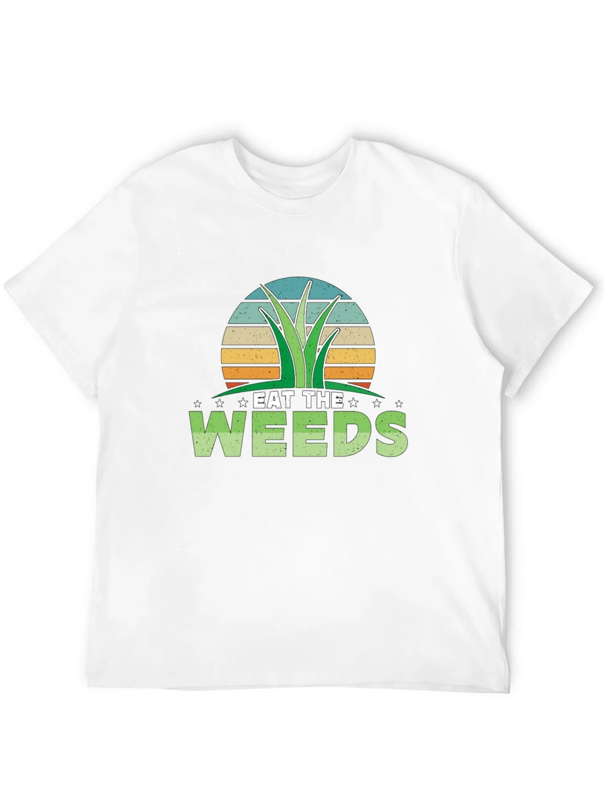 Eat The Weeds Graphic Tee - Black Cotton Blend T-Shirt product image 11