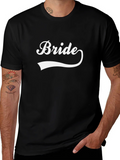 Bride Script T-Shirt - Wedding Party Apparel product image 1
