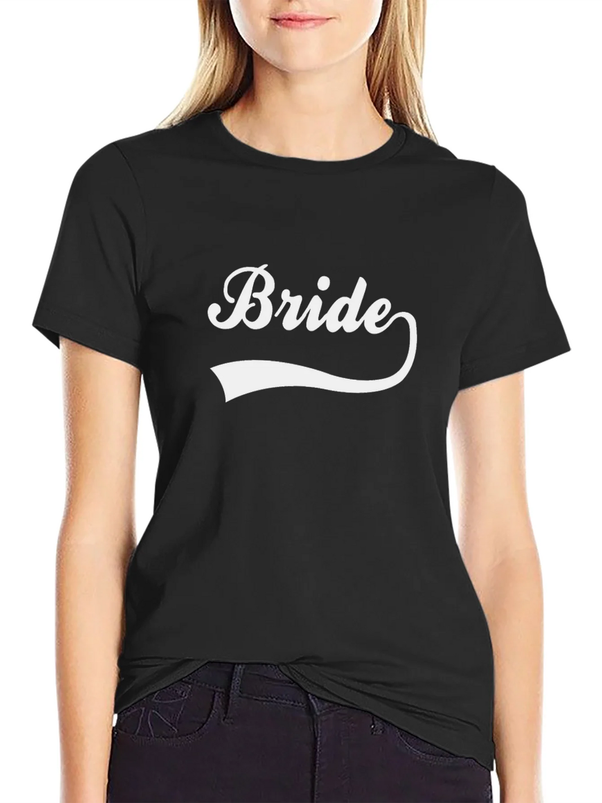 Bride Script T-Shirt - Wedding Party Apparel product image 2