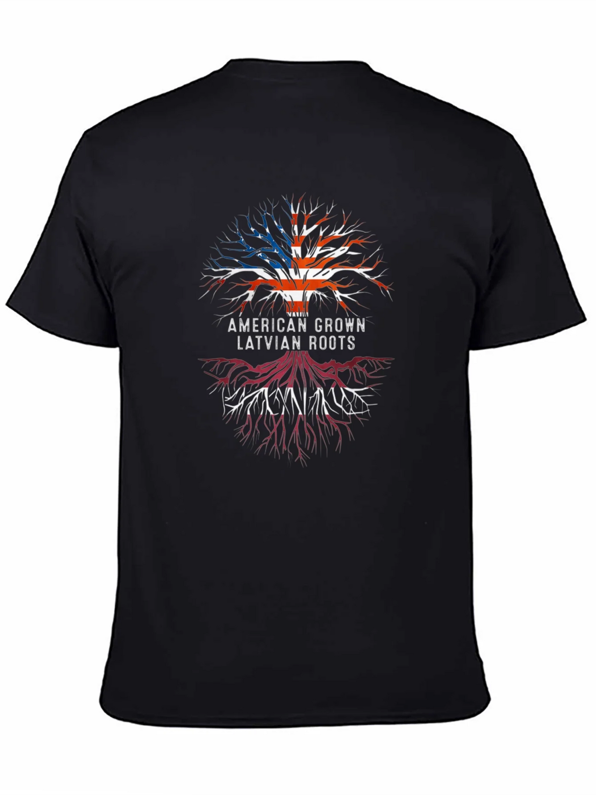 American Latvian Roots T-Shirt product image 3