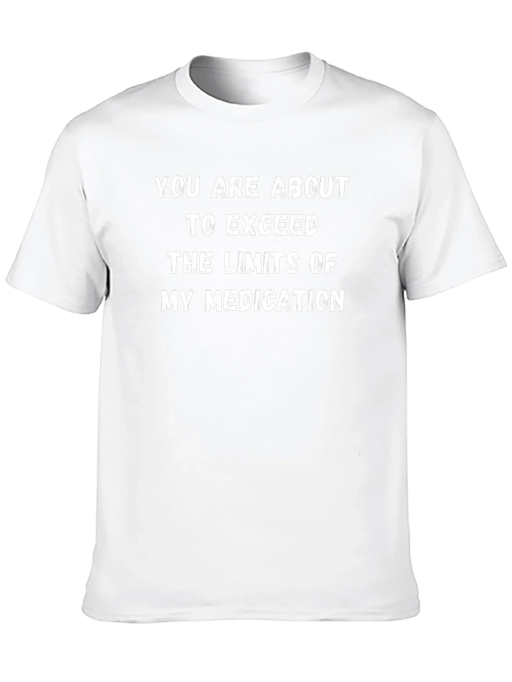 Sarcastic Medication Limits Black T-Shirt product image 9