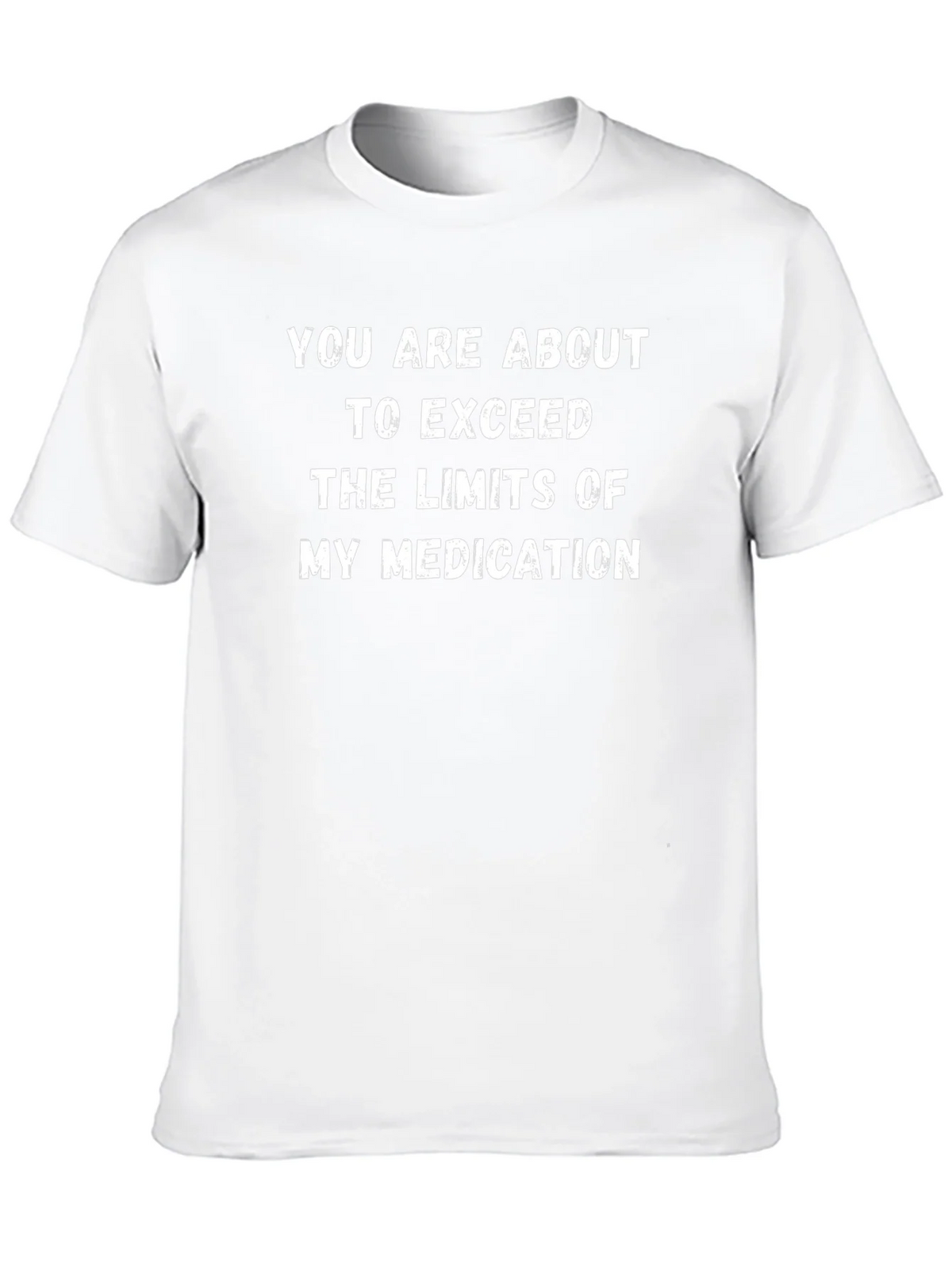 Sarcastic Medication Limits Black T-Shirt product image 9