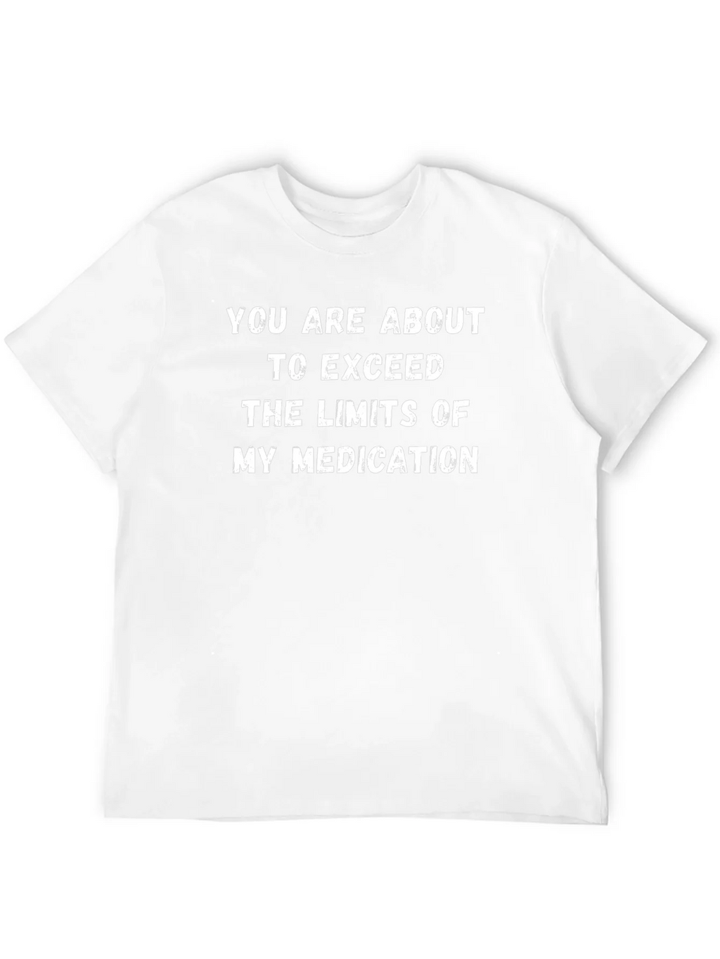 Sarcastic Medication Limits Black T-Shirt product image 11