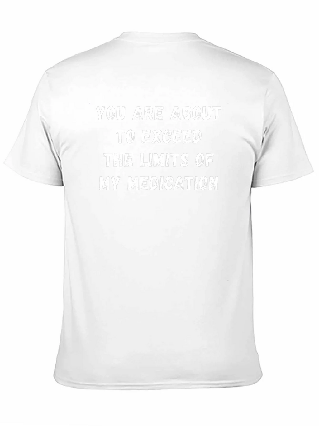 Sarcastic Medication Limits Black T-Shirt product image 10
