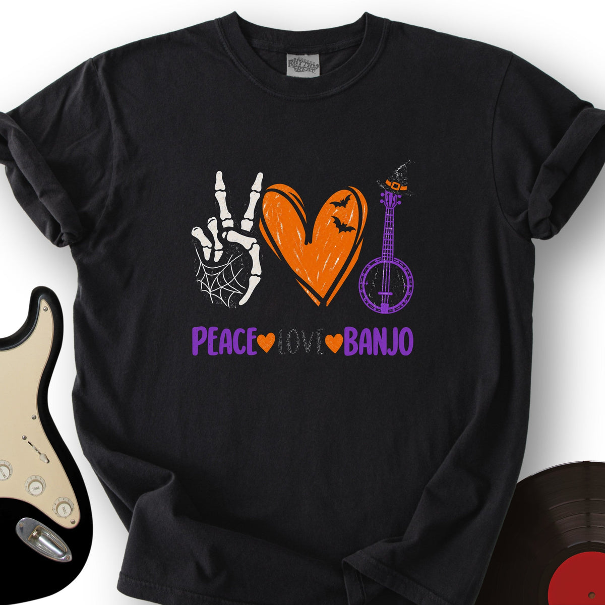 Peace Love Banjo T-Shirt product image 1