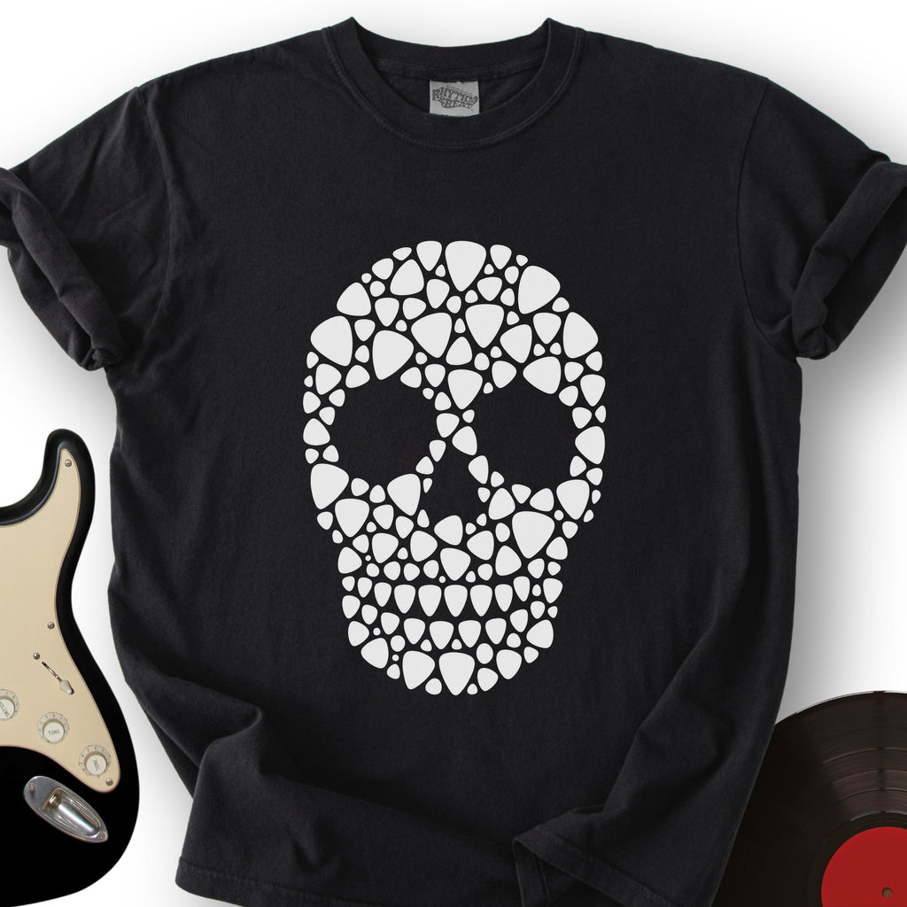 Guitar Pick Skull T-Shirt product image 1