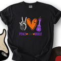 Peace Love Ukulele T-Shirt product image 1