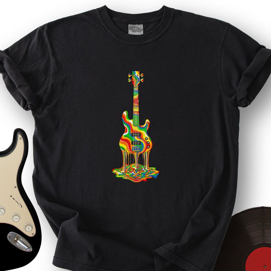 Melting Rainbow Bass T-Shirt product image 1