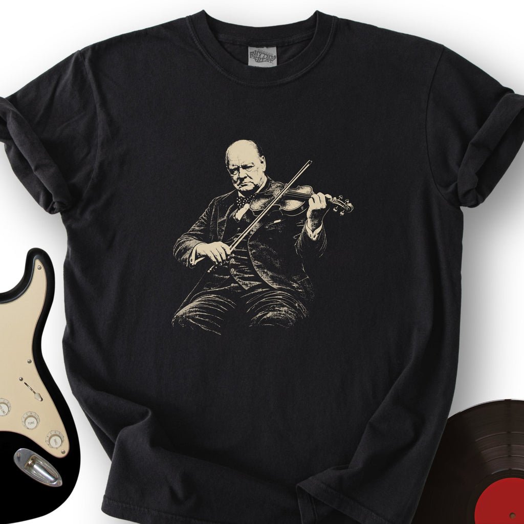 Churchill Violin T-Shirt product image 1