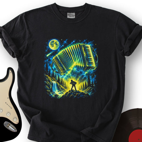 Accordion Moon T-Shirt product image 1