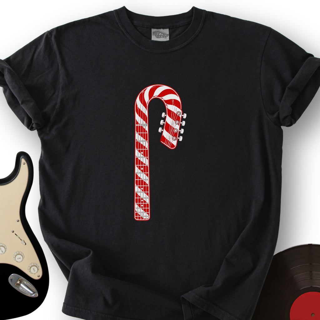 Candy Cane Fretboard T-Shirt product image 1