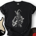 Krampus Guitar Engraving T-Shirt product image 1