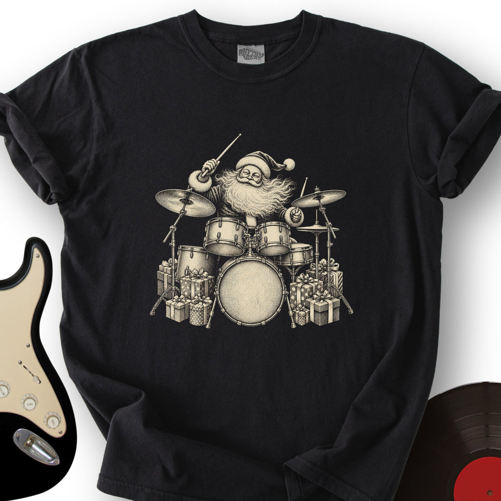 Santa Drummer T-Shirt product image 1
