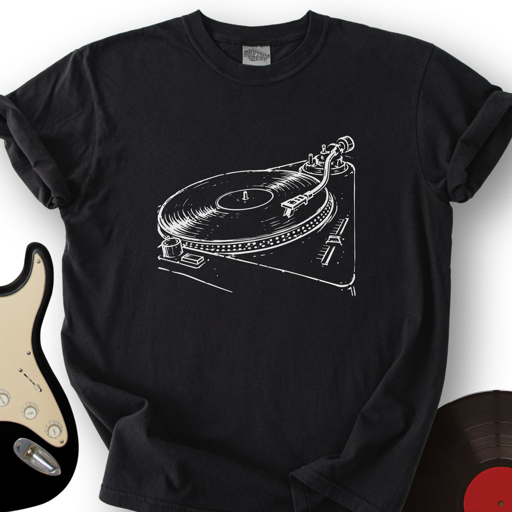 Turntable Sketch T-Shirt product image 1
