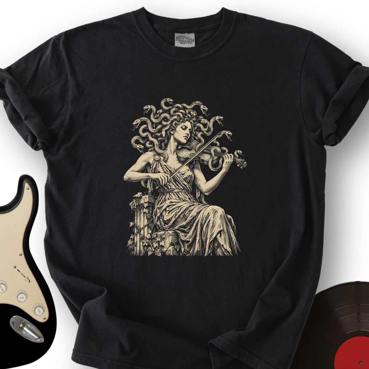 Medusa Violin T-Shirt product image 1