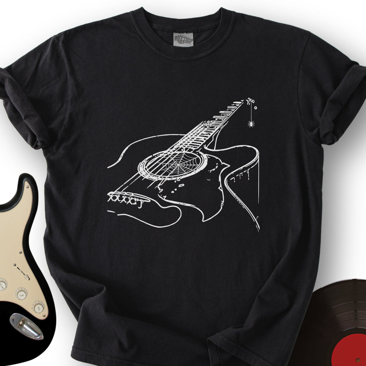 Cobweb Guitar T-Shirt product image 1