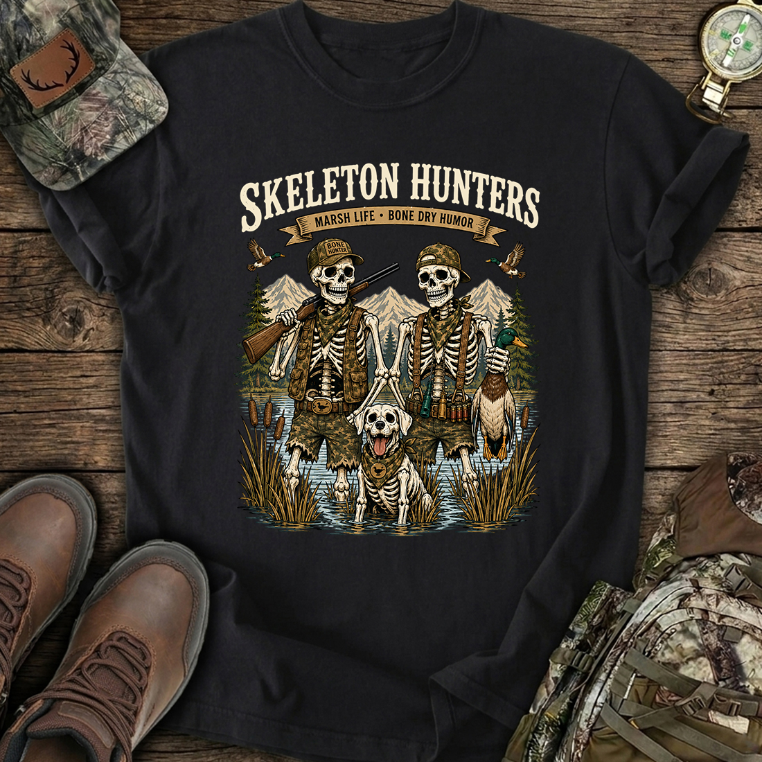Bone Dry Hunters T-Shirt product image 4