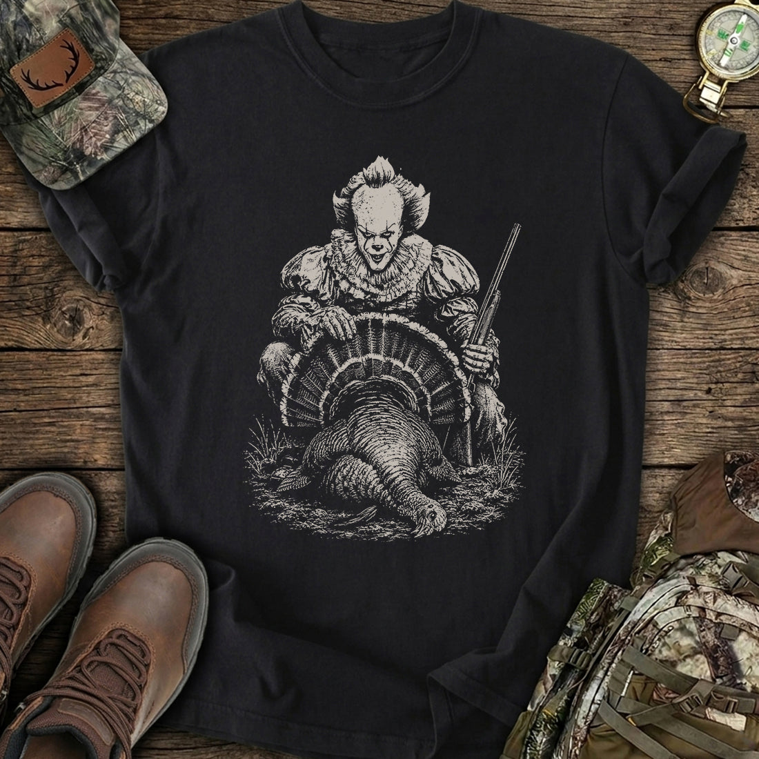 Gobbler Nightmare Clown T-Shirt product image 2