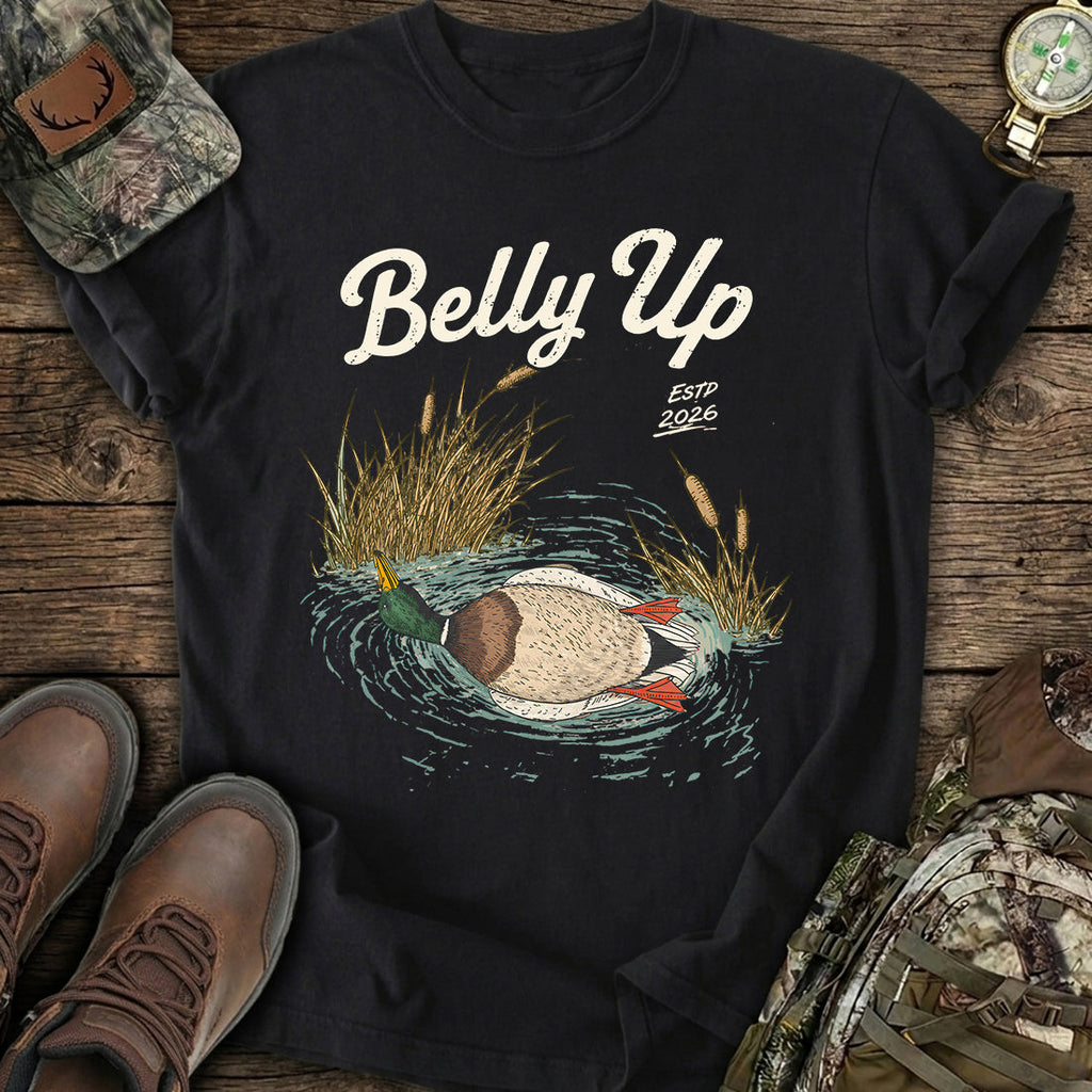 Duck Hunting Belly Up T-Shirt product image 4