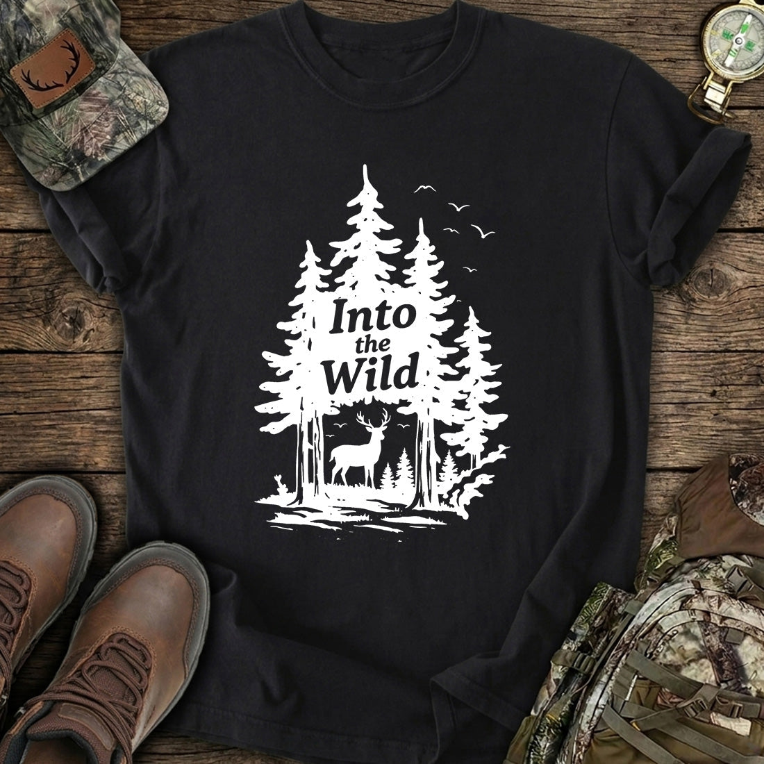 Into The Wild Forest T-Shirt product image 2