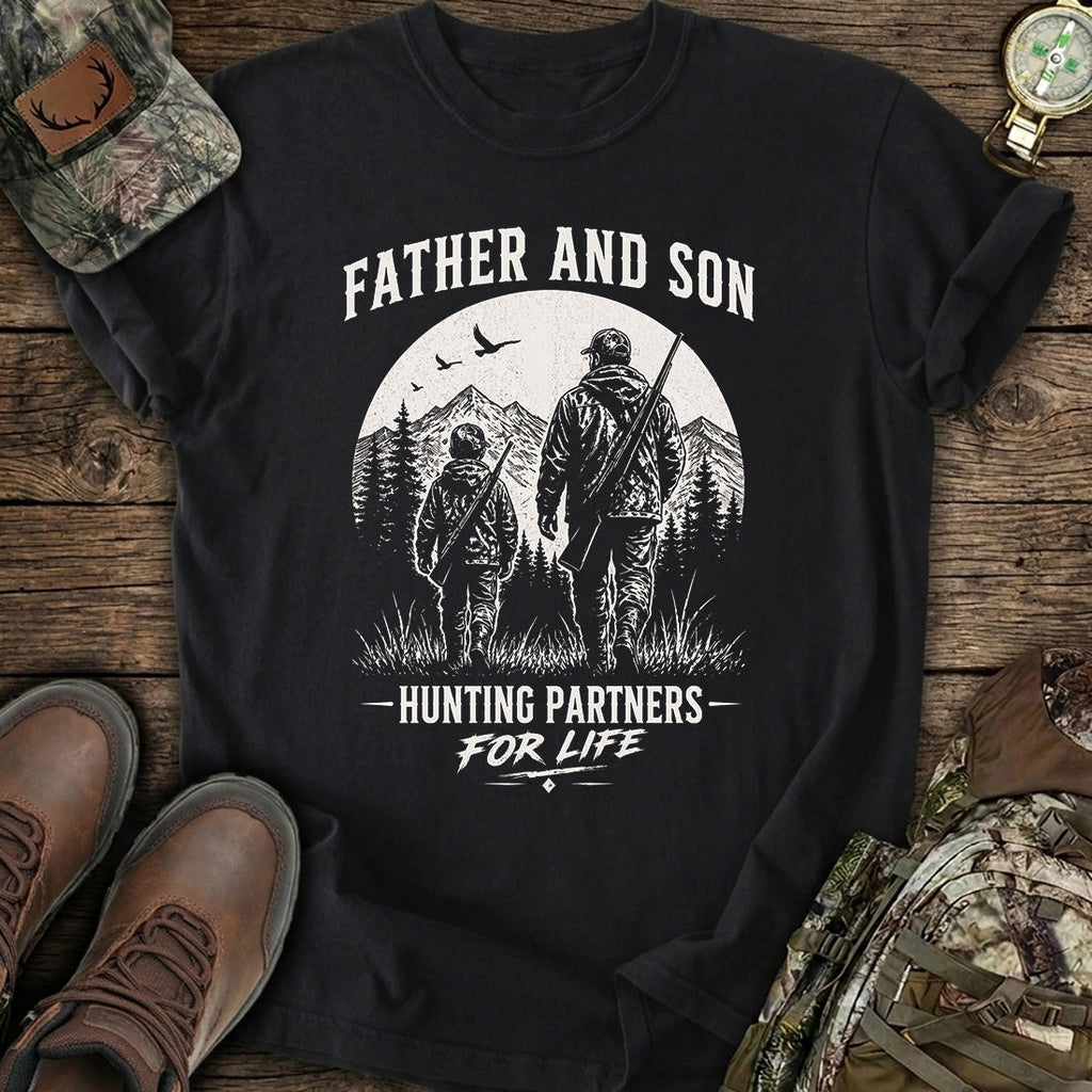Father Son Hunting Partners T-Shirt product image 1