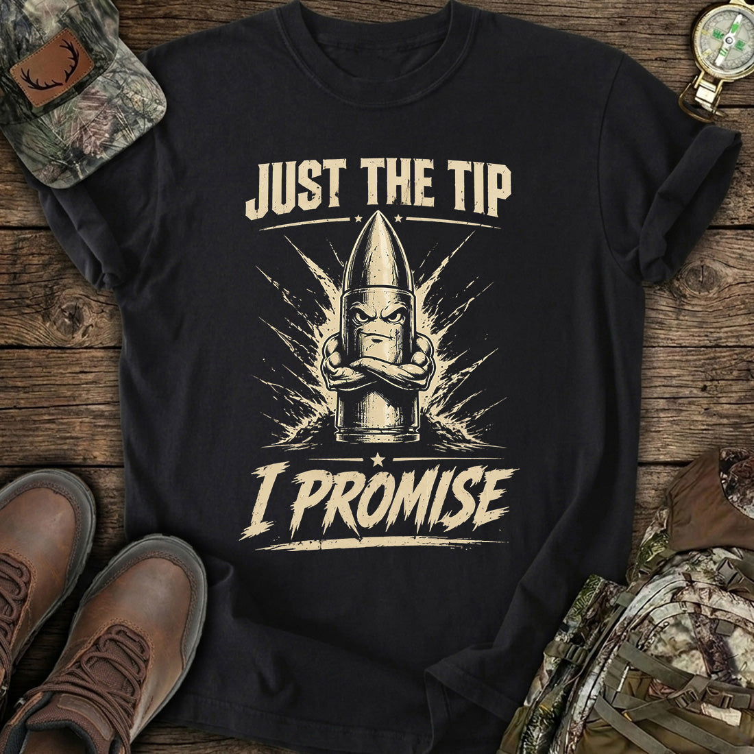 Funny Bullet Joke T-Shirt product image 1