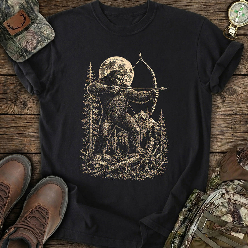 Bigfoot Archer Hunting T-Shirt product image 1