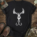 Deer Antler Arrow Hook T-Shirt product image 1