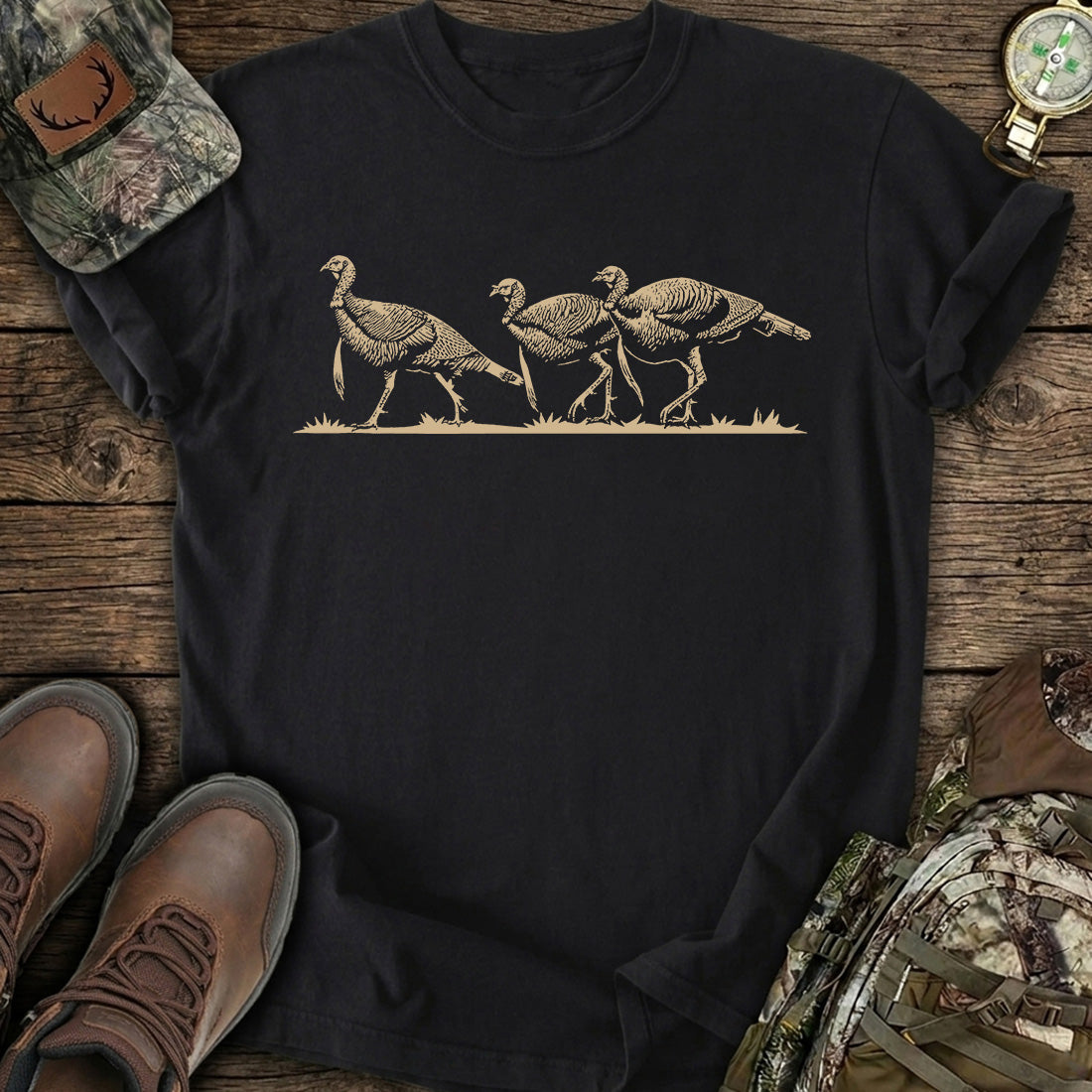 Turkey Trail Trio T-Shirt product image 2