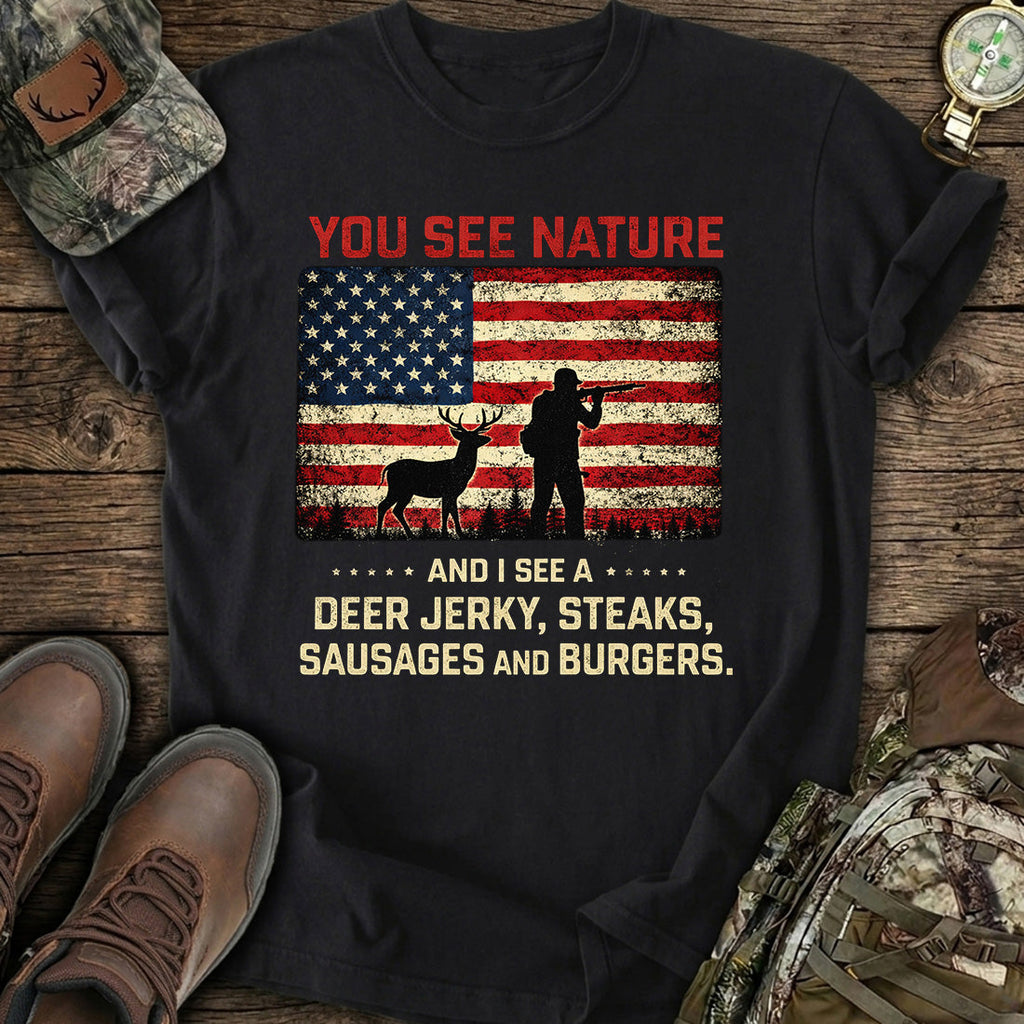 You See Nature I Deer T-Shirt product image 1