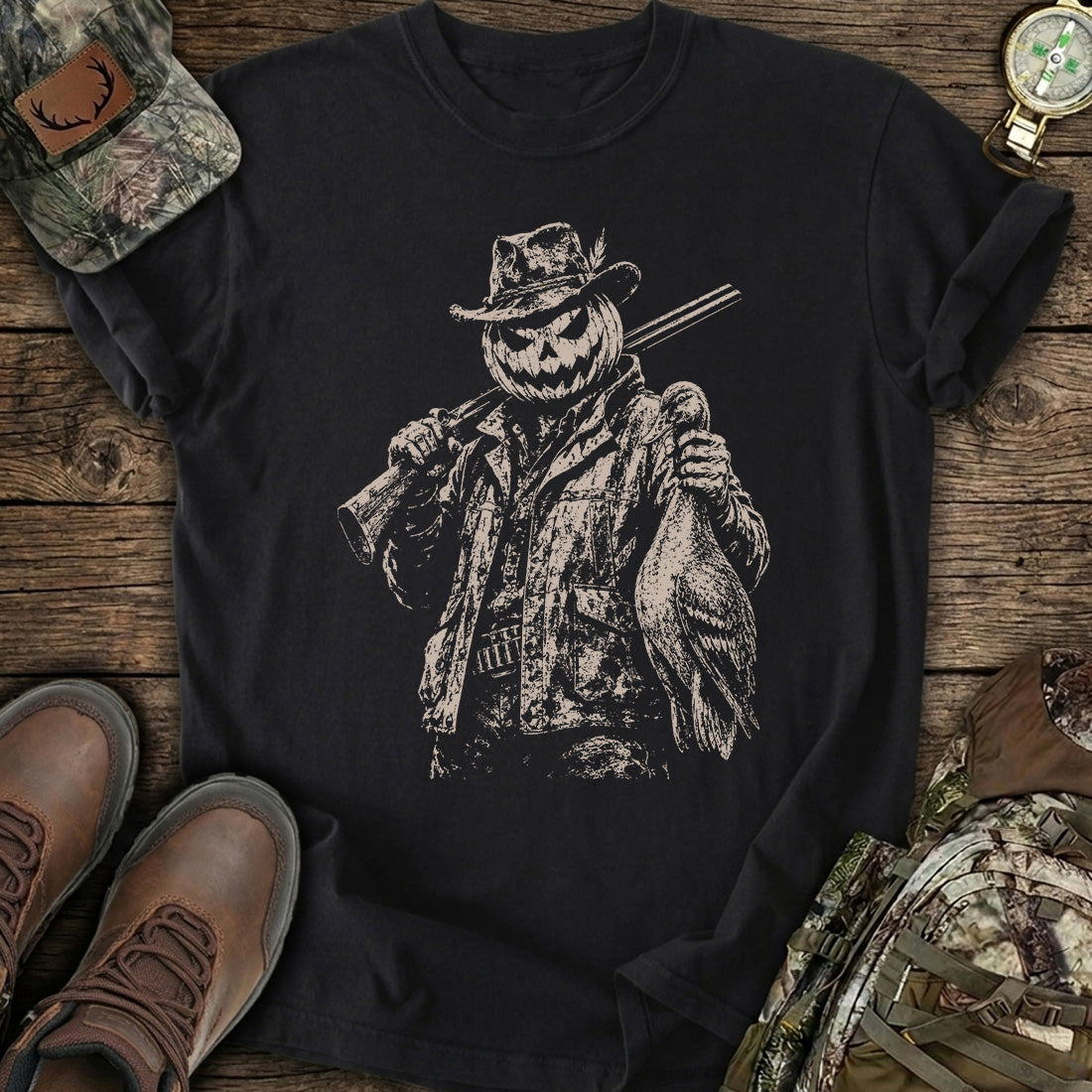 Pumpkin Reaper Hunt T-Shirt product image 1