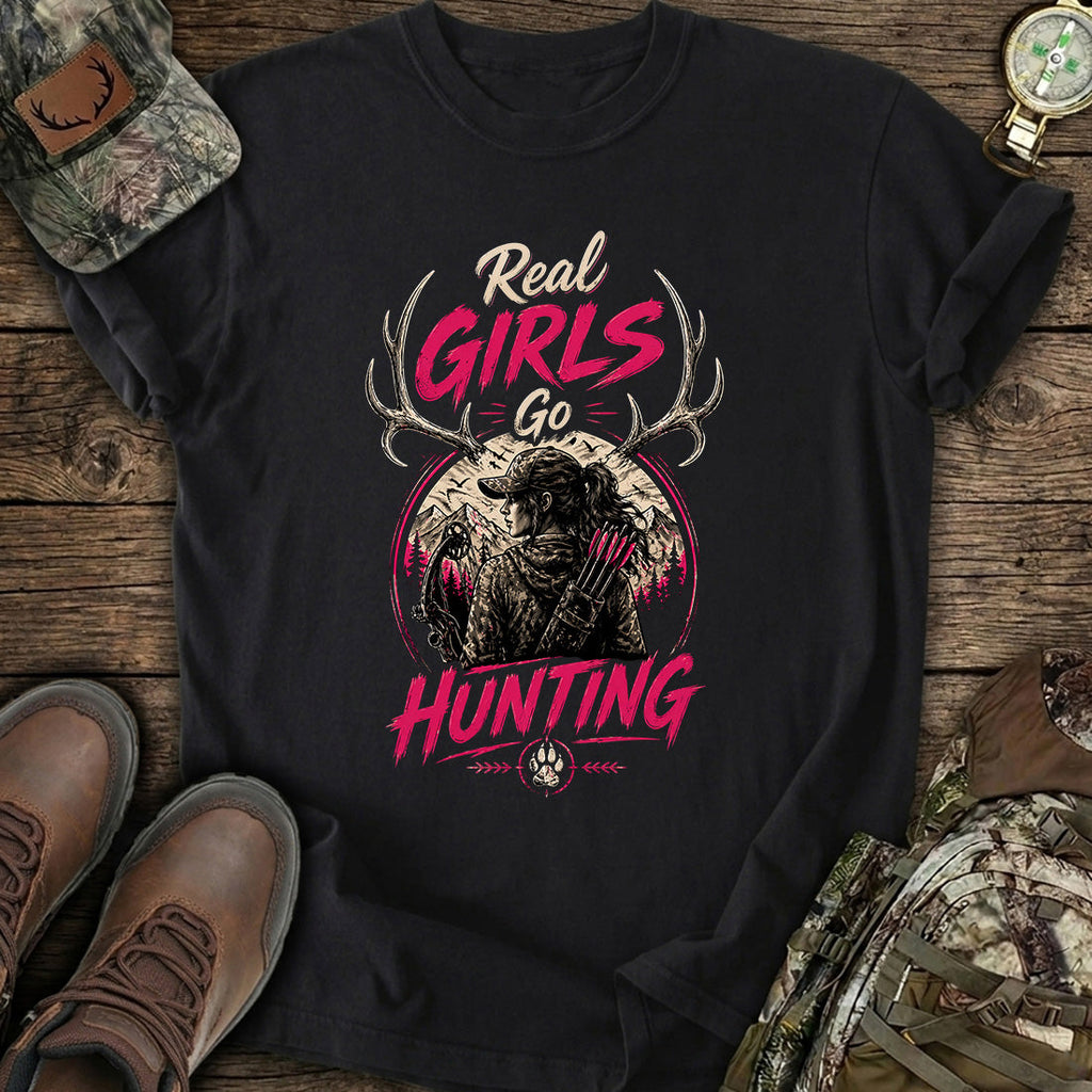 Real Girls Go Hunting T-Shirt product image 1