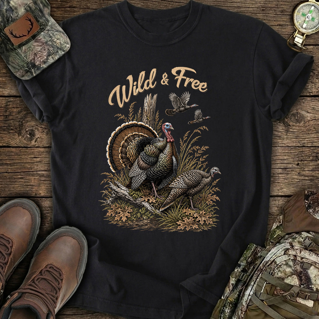 Wild Turkey Hunting T-Shirt product image 1
