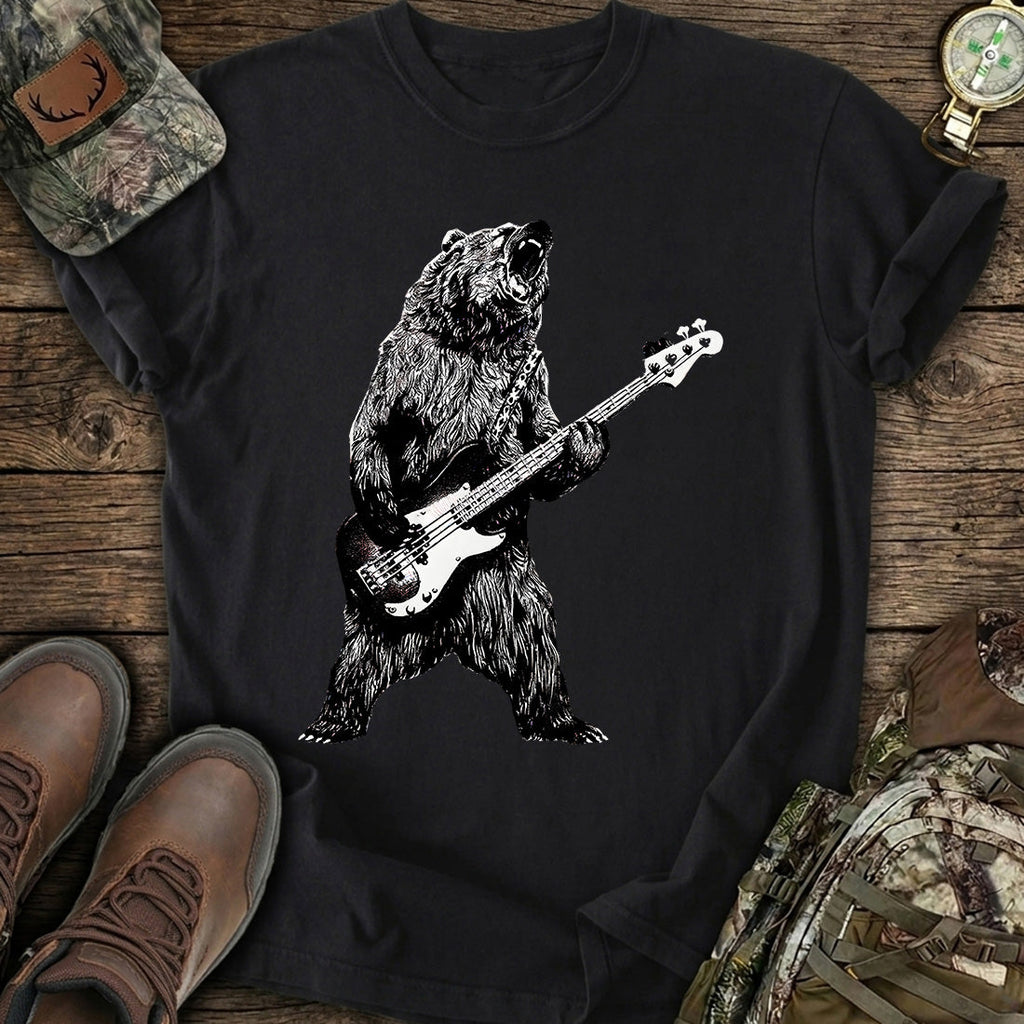 Rock Bear Guitar T-Shirt product image 2