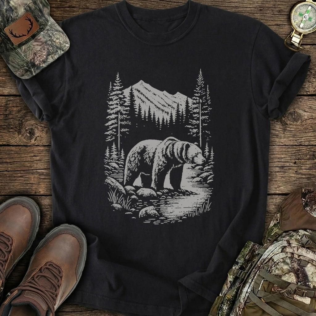 Mountain Bear Solitude T-Shirt product image 2
