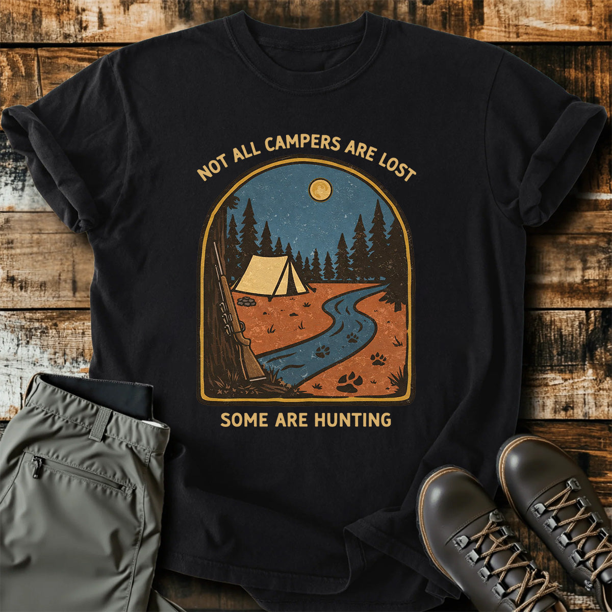 Not All Campers Are Lost T-Shirt product image 1