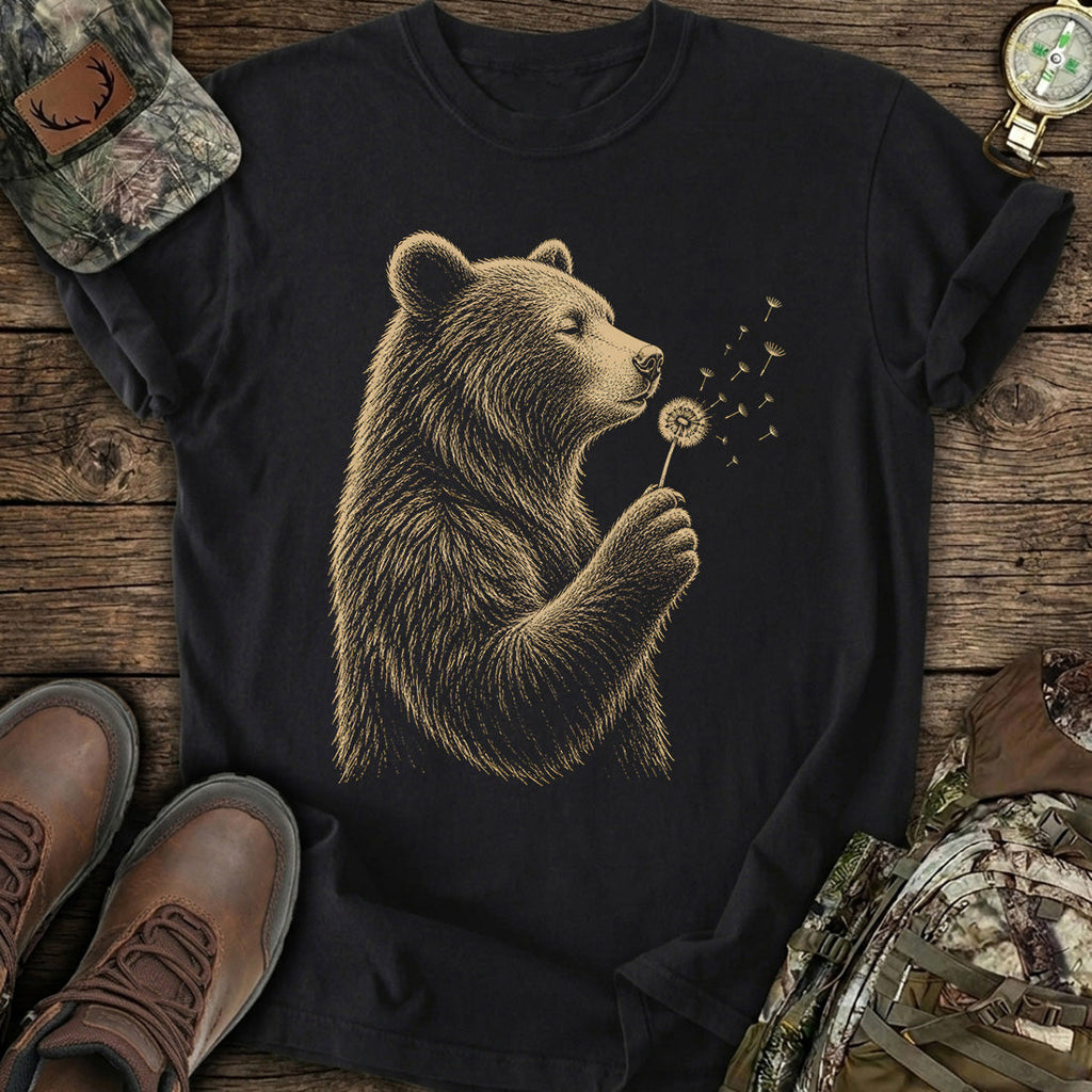 Cute Bear Dandelion T-Shirt product image 1