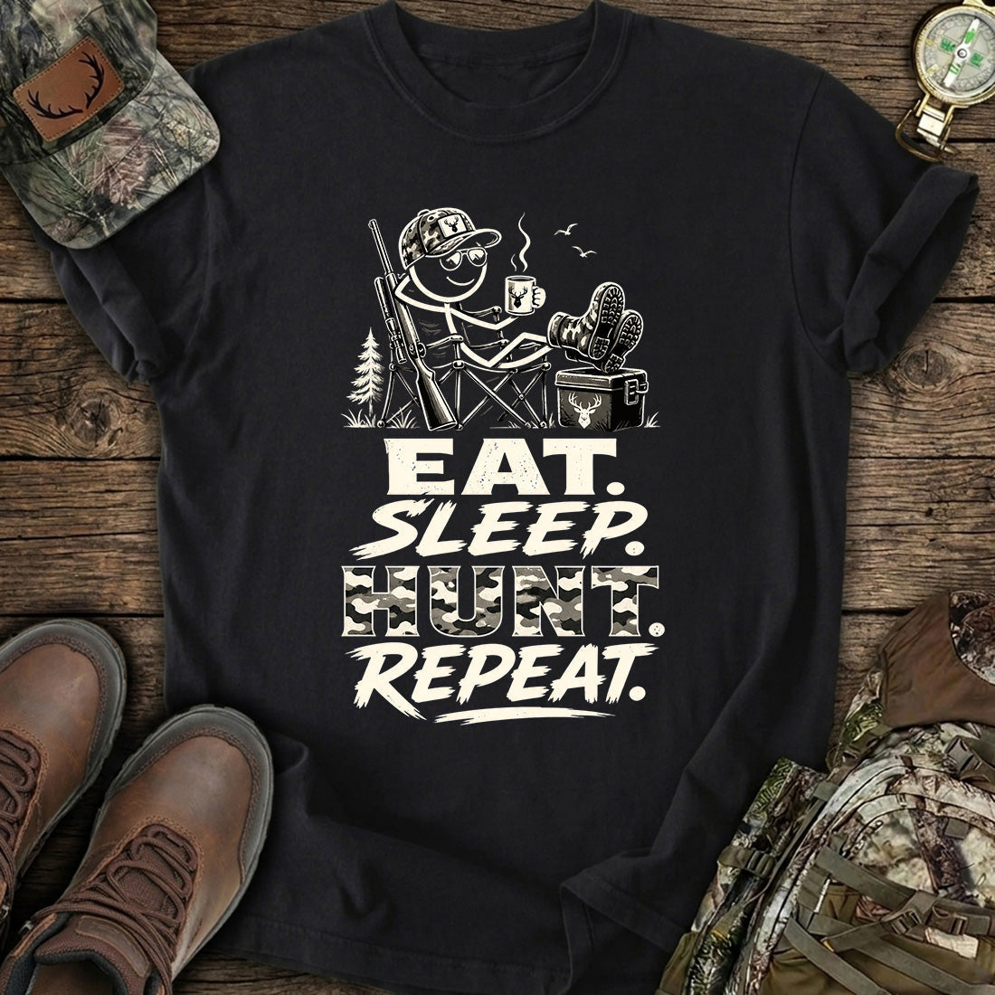 Eat Sleep Hunt T-Shirt product image 1