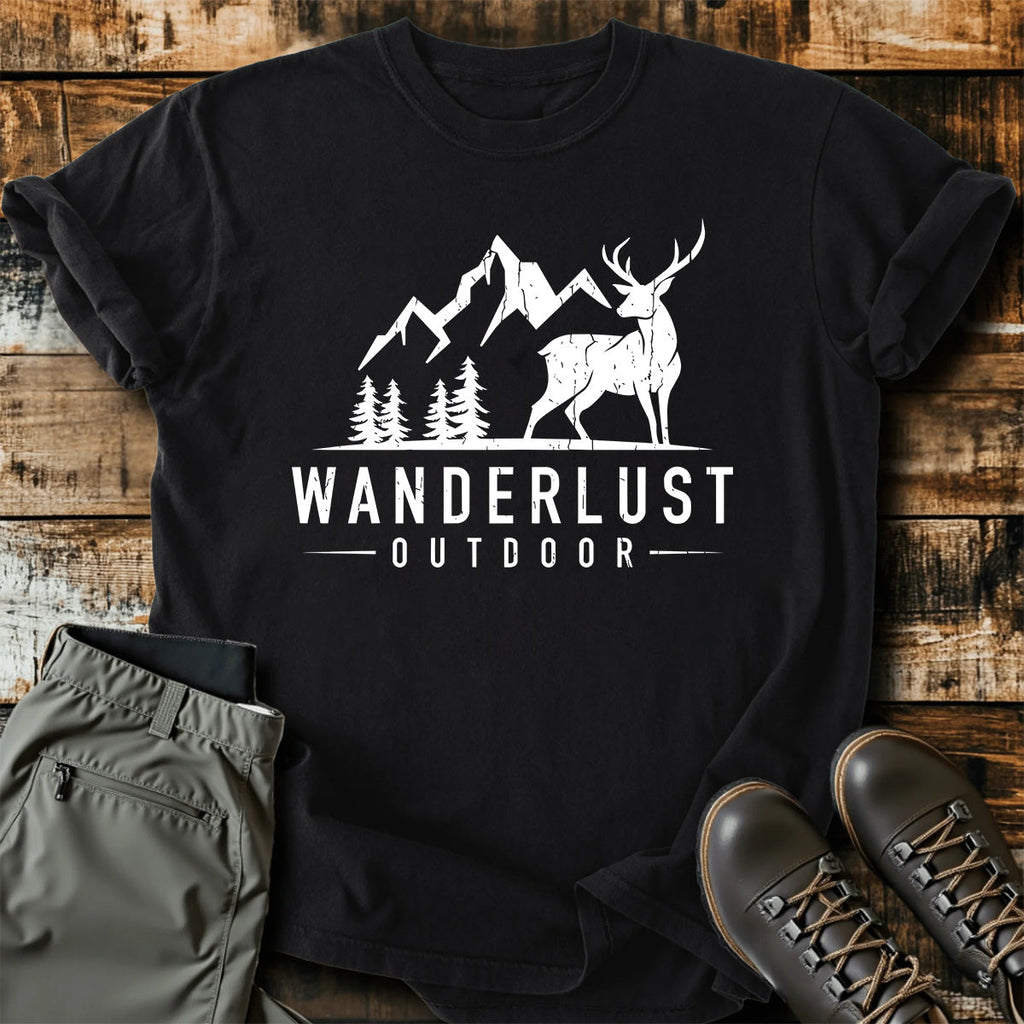 Wanderlust Outdoor Deer T-Shirt product image 2