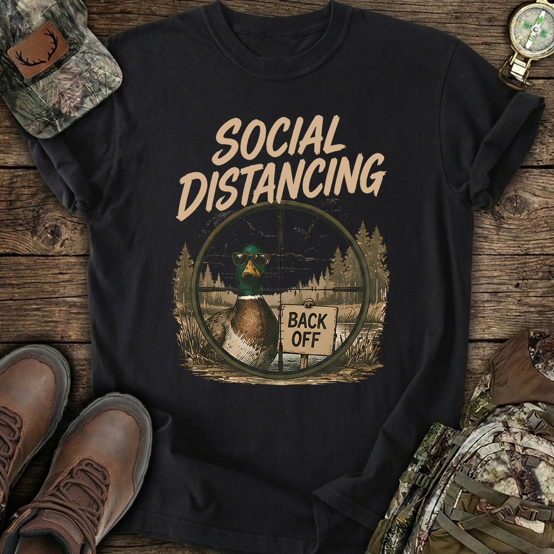 Solitude Duck Hunt T-Shirt product image 4
