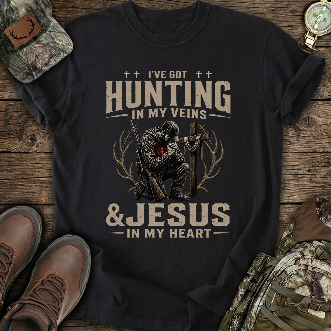 Veins Of The Hunt T-Shirt product image 3