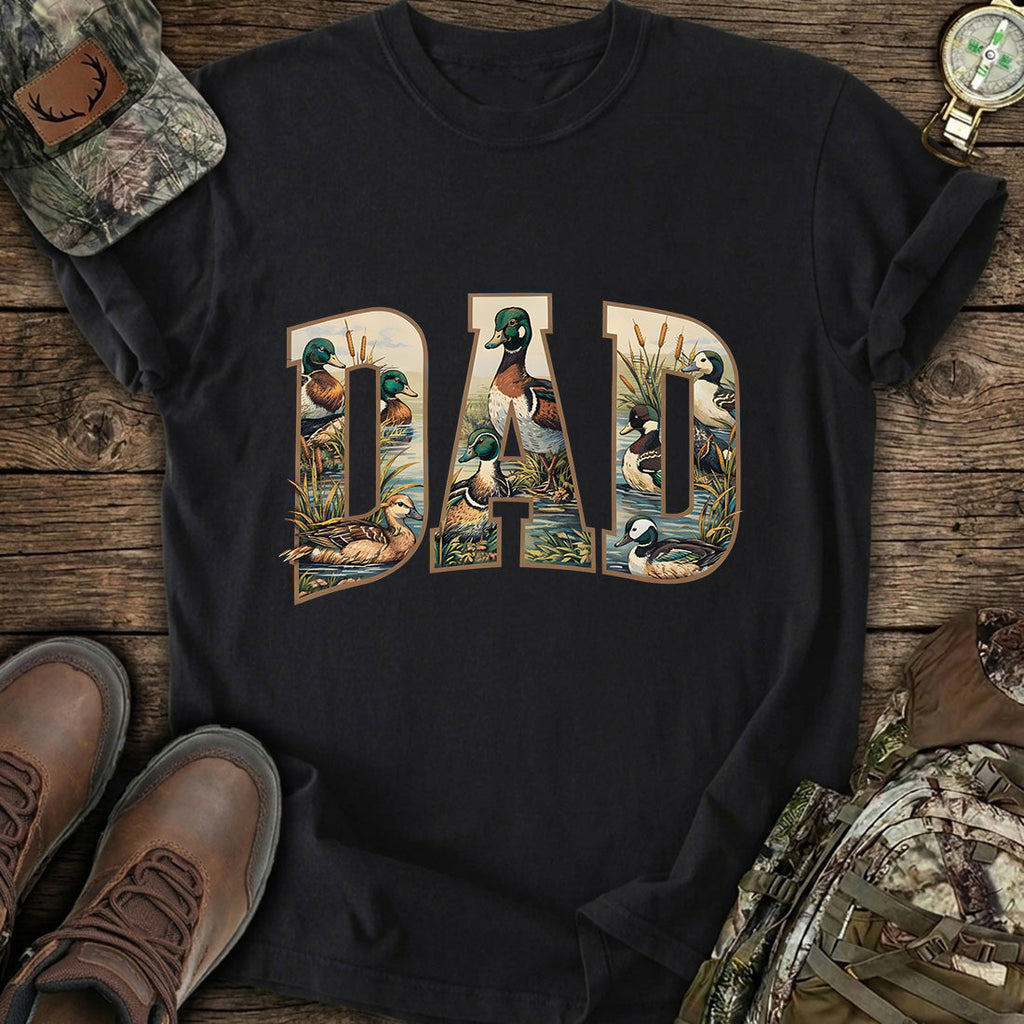 Duck Hunting Dad Camo T-Shirt product image 1