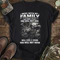 Bow Hunting Family Quote T-Shirt product image 1