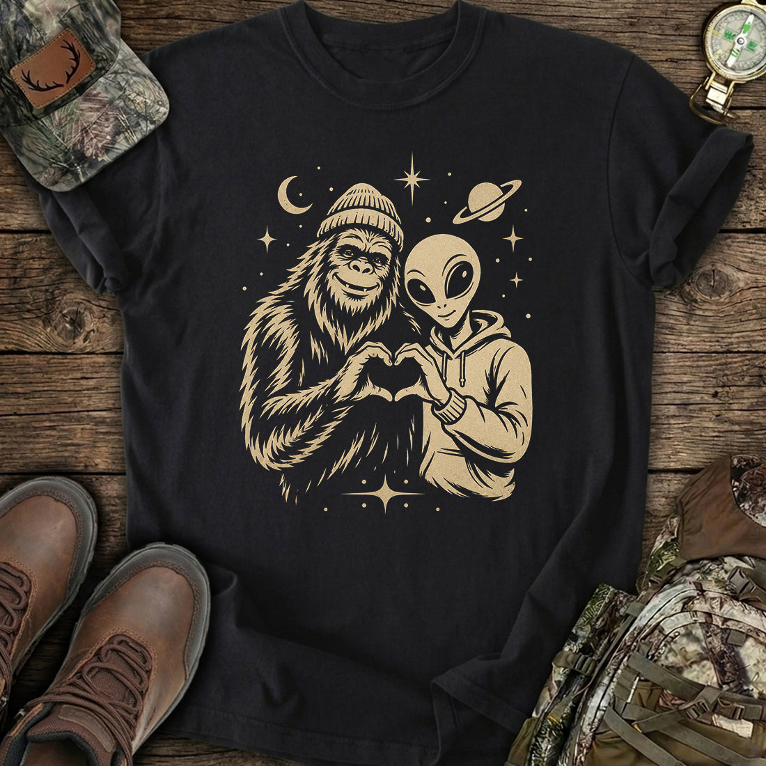 Cosmic Kin Bigfoot T-Shirt product image 1