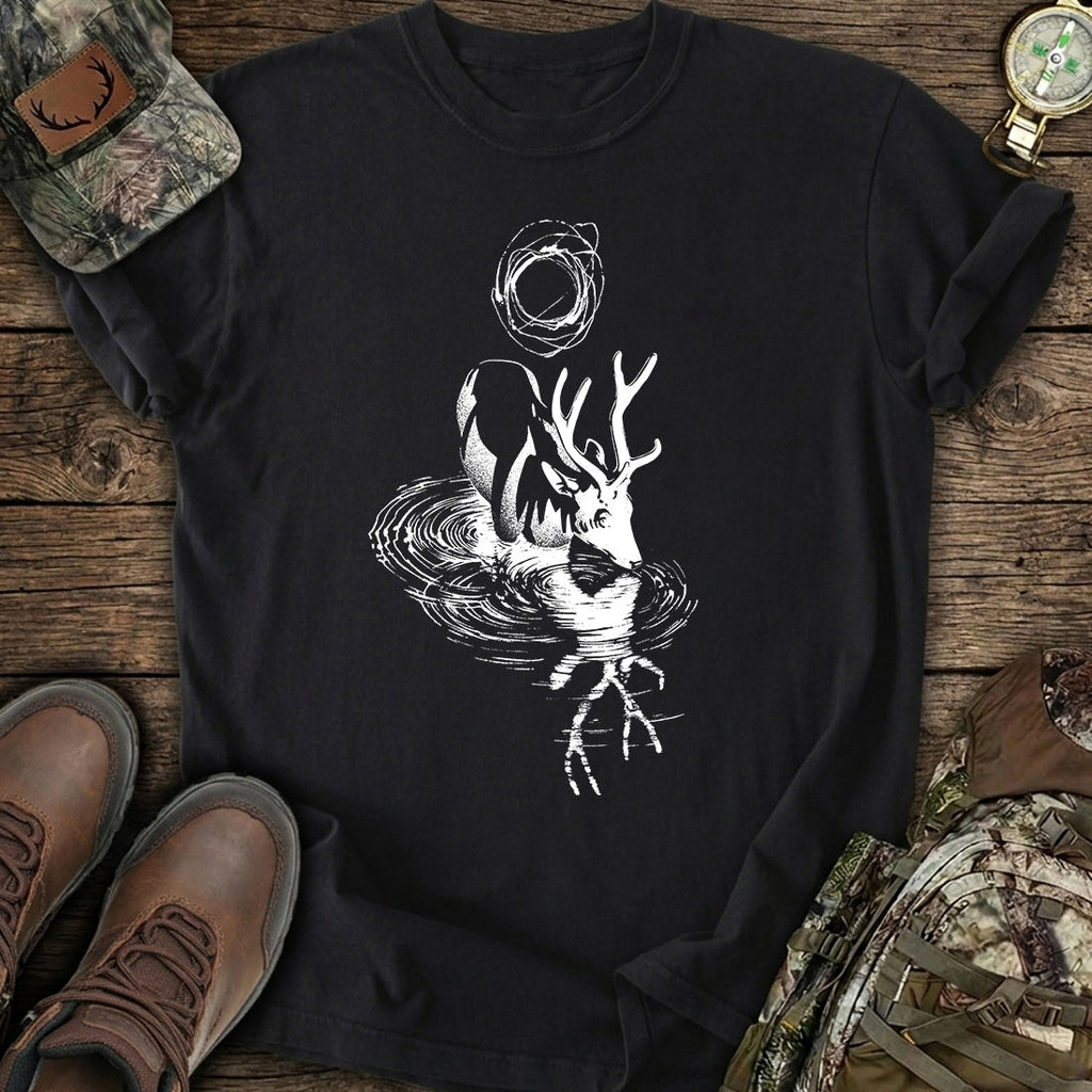 Eclipse Stag Spirit T-Shirt product image 4