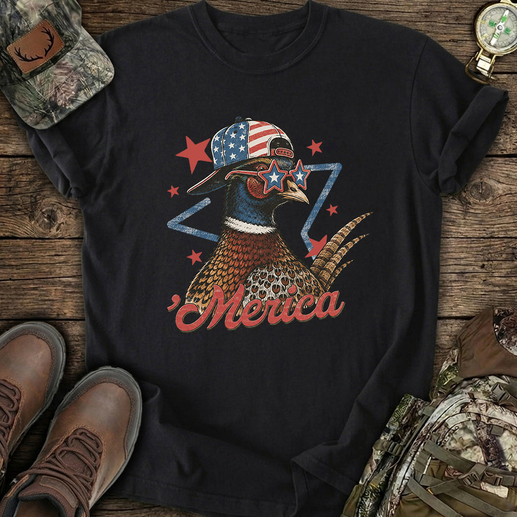 Patriotic Pheasant America T-Shirt product image 4